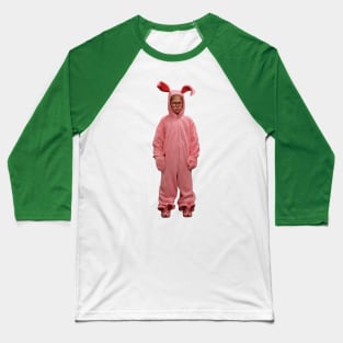 Christmas Story Bunny Costume Baseball T-Shirt